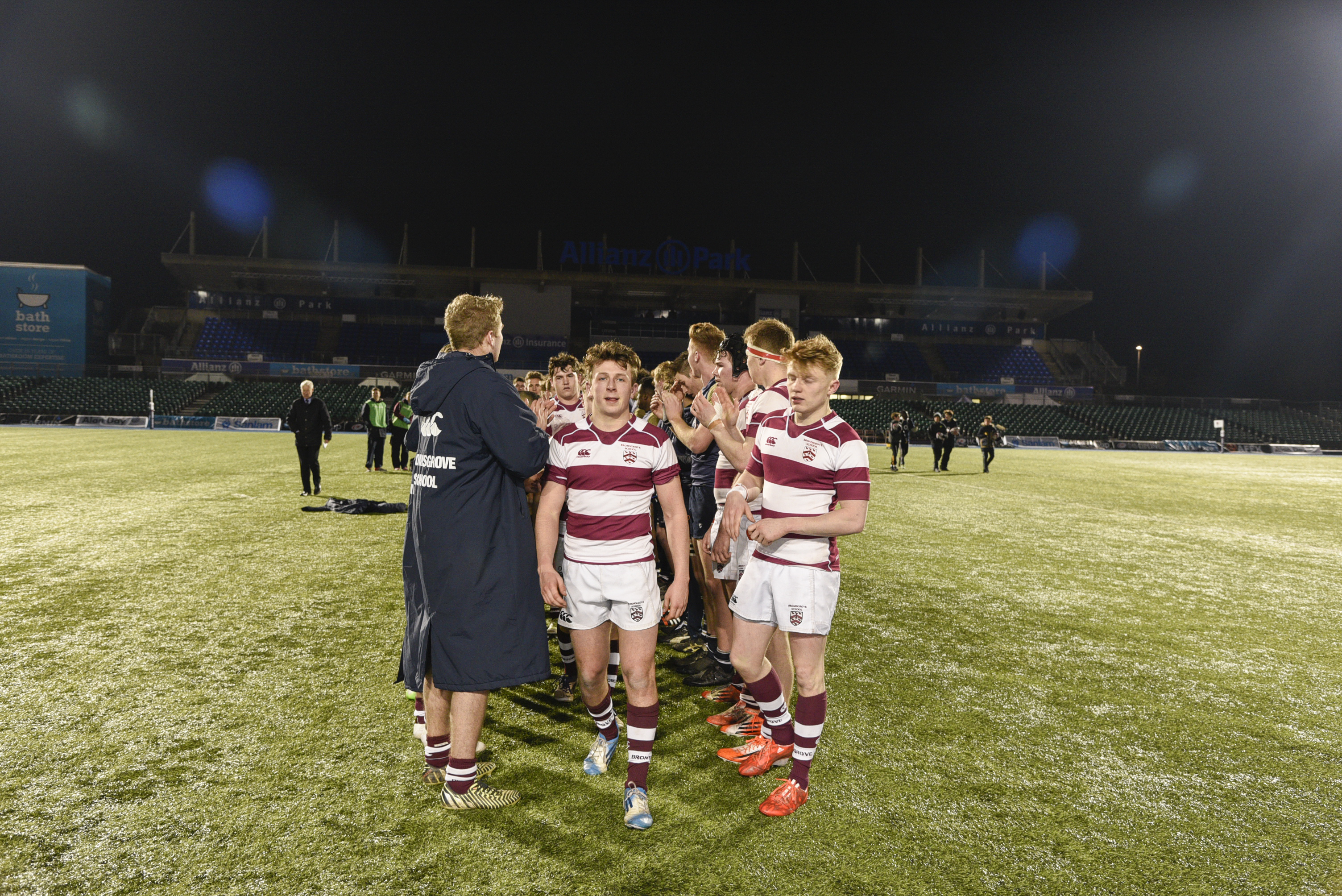 NatWest Schools Cup Semi Final (won 50-24): Bromsgrove v Whitgift, 27th February 2016
